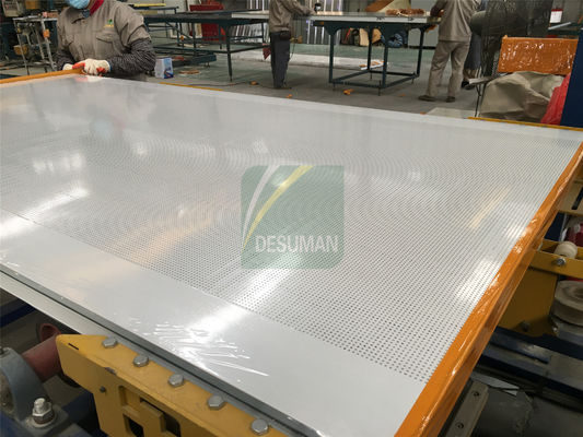 Fireproof Perforated Sandwich Rock Wool Acoustic Panel