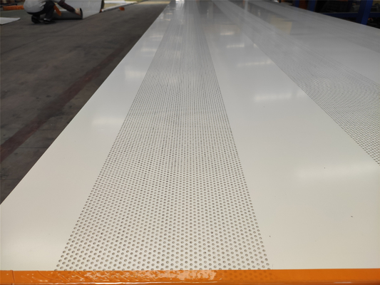50mm 200mm Rock Wool Foam Sandwich Wall Panel For Clean Room Soundproof