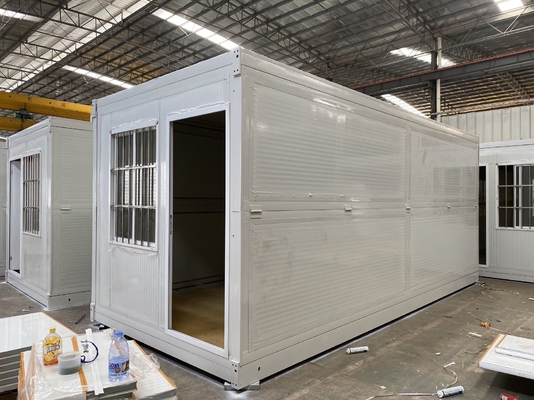Portable 20ft Container House Foldable Folding Container House 10units/40hq