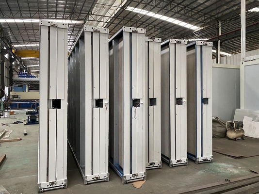 Portable 20ft Container House Foldable Folding Container House 10units/40hq