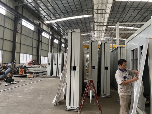 Portable 20ft Container House Foldable Folding Container House 10units/40hq