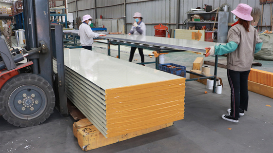 Color Steel Sheet Exterior Foam Price Interior EPS Foam EPS Sandwich Panel