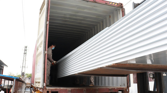 Light Weight Prefab House Materials 50-200mm EPS Sandwich Panel