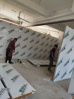 Fireproof MGO Sandwich Wall Panel For Hospital Ridge Quality MGO Sandwich Panel Manufacturer