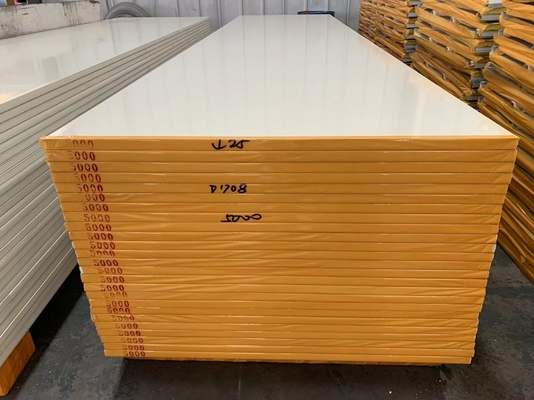 Insulated PUR Sandwich Panel For Machine High Density PUR Sandwich Panel Manufacturer