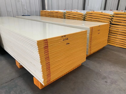 Insulated PUR Sandwich Panel For Machine High Density PUR Sandwich Panel Manufacturer