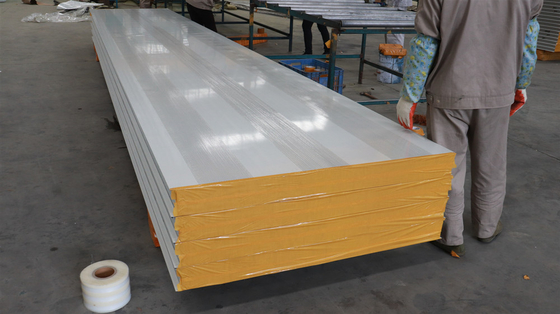 ISO Panels Rock Wool Sandwich Panel Sound Absorption Panels For Sale