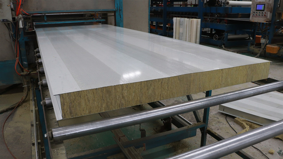 ISO Panels Rock Wool Sandwich Panel Sound Absorption Panels For Sale