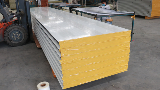 ISO Panels Rock Wool Sandwich Panel Sound Absorption Panels For Sale