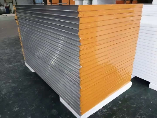 Stainless Steel EPS Sandwich Panel For Food Shop Stainless Steel Sandwich Partition Wall Panel For Malaysia