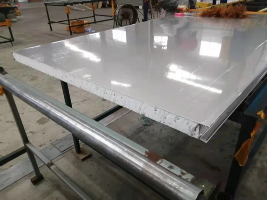 Stainless Steel EPS Sandwich Panel For Food Shop Stainless Steel Sandwich Partition Wall Panel For Malaysia