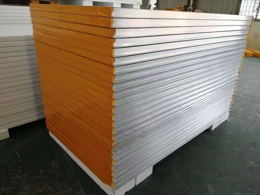 Stainless Steel EPS Sandwich Panel For Food Shop Stainless Steel Sandwich Partition Wall Panel For Malaysia