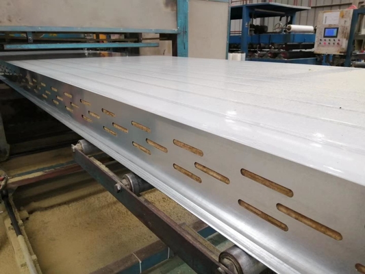 High Density Rock Wool Sandwich Oven Panel With Zinc Steel Sheet Fireproof Oven Panel