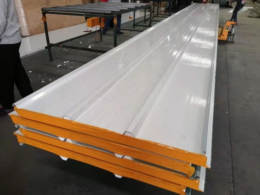 Insulated EPS Sandwich Roof Panel Waterproof EPS Sandwich Roof Panel For Workshop