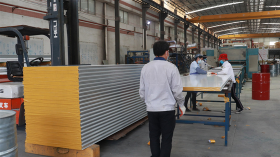 Factory Price Easy Install Rock Wool Sandwich Panel Insulation Wall Panels
