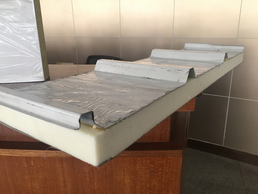 Fireproof PUR Sandwich Panel For Van With Cold Room Rigid Quality PUR Sandwich Panel