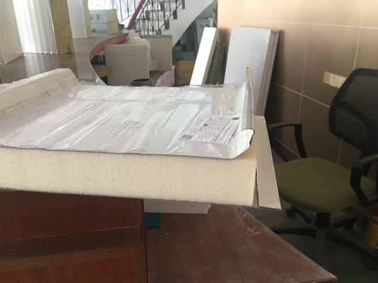 Fireproof PUR Sandwich Panel For Van With Cold Room Rigid Quality PUR Sandwich Panel