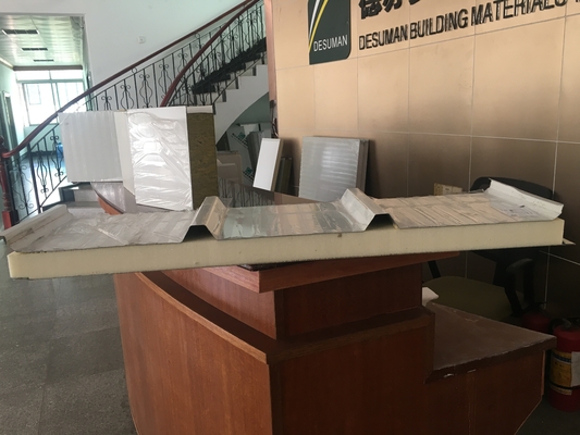 Fireproof PUR Sandwich Panel For Van With Cold Room Rigid Quality PUR Sandwich Panel