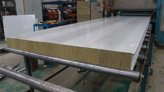 Wholesale Price Sound Absorption Rock Wool Sandwich Panel Insulated Sandwich Panels