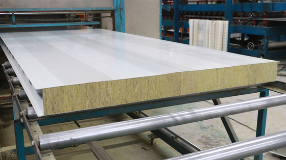 Wholesale Price Sound Absorption Rock Wool Sandwich Panel Insulated Sandwich Panels