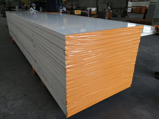 PU House Use Sandwich Panels For Jordan Turkey With Good Insulation