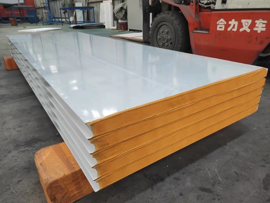 Good Insulation EPS Expandable Polystyrene Foam Sandwich Panel EPS Sandwich Panel Manufacturer